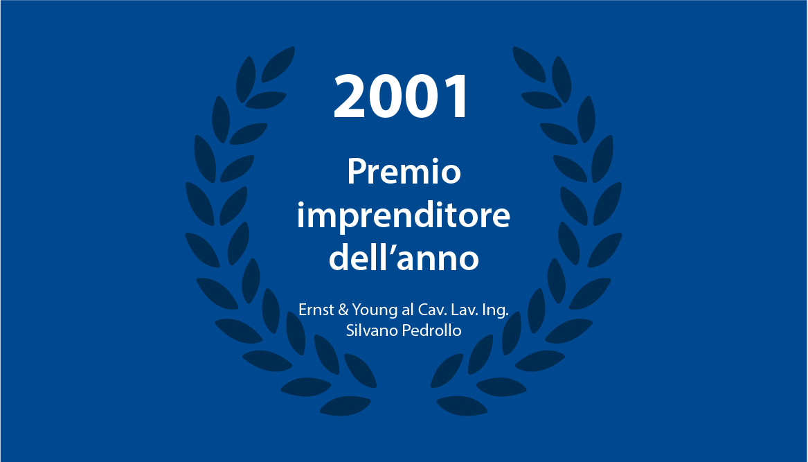 2001 - Entrepreneur of the Year Prize